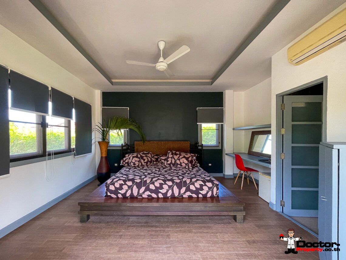 Spacious 5 Bedroom Private Pool Villa with Sea View – Bo Phut, Koh Samui – For Sale